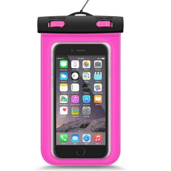 TIKA Universal Waterproof Case for iPhone 6S,6,6S Plus,7 SE 5S, Galaxy S7, S6 Note 5 4, HTC,LG