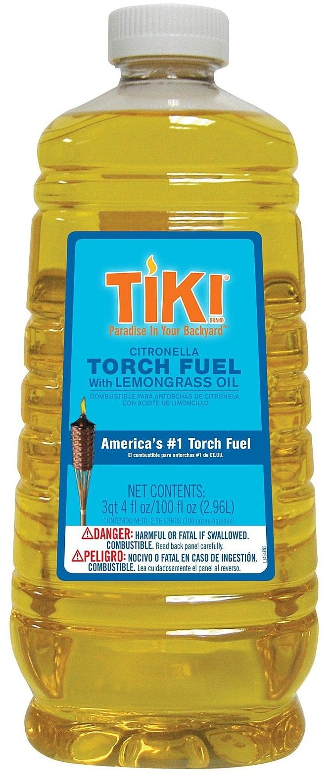 TIKI® Brand 100 oz. Citronella Scented Torch Fuel with Easy Pour System - 1216006