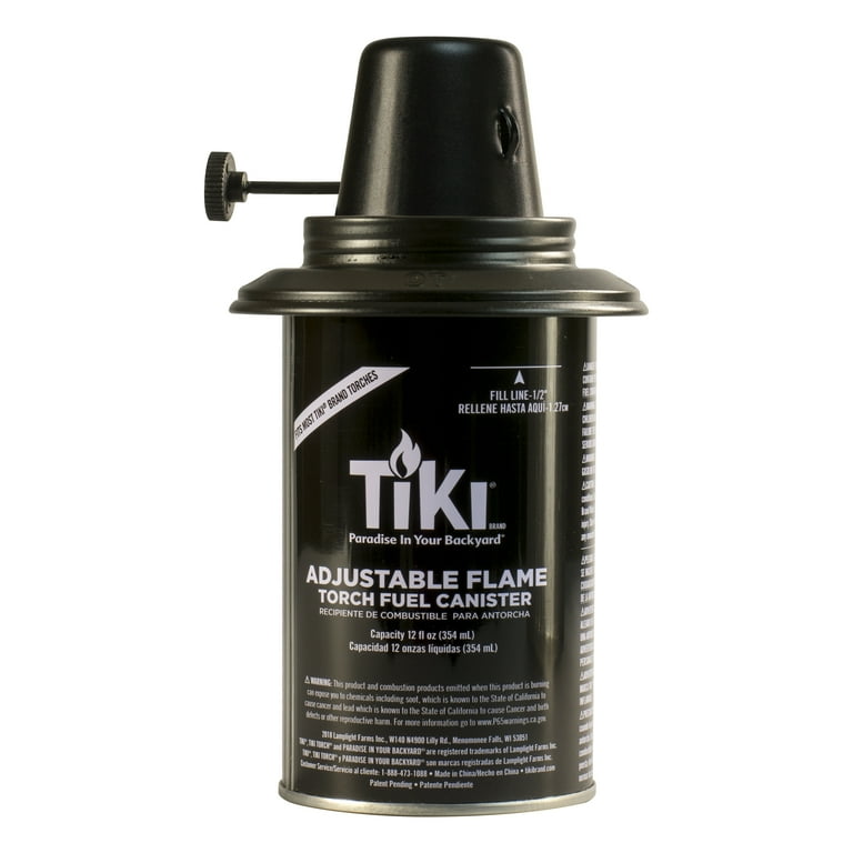TIKI® Brand 12 oz. Adjustable Flame Replacement Canister TIKI® Brand 12 oz. Adjustable Flame Replacement Canister