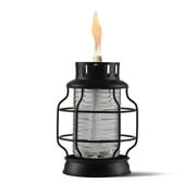 TIKI Brand 2-Pack 7.20 Inch Black Table Torch Lantern