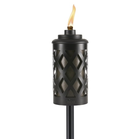 TIKI® Brand 65-Inch Urban Metal Torch 4-in-1 Bronze