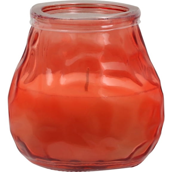TIKI Brand Americana Hurricane Candle 1 - 9oz; Red, Blue or Silver