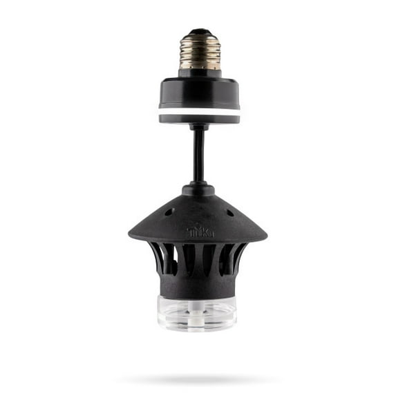 TIKI BiteFighter Plug & Repel Mosquito Repellent for Outdoor String Lights with 12-Hour Repellent Pod Included, Odor-Free, Easy Install, 110 sq. ft. Coverage