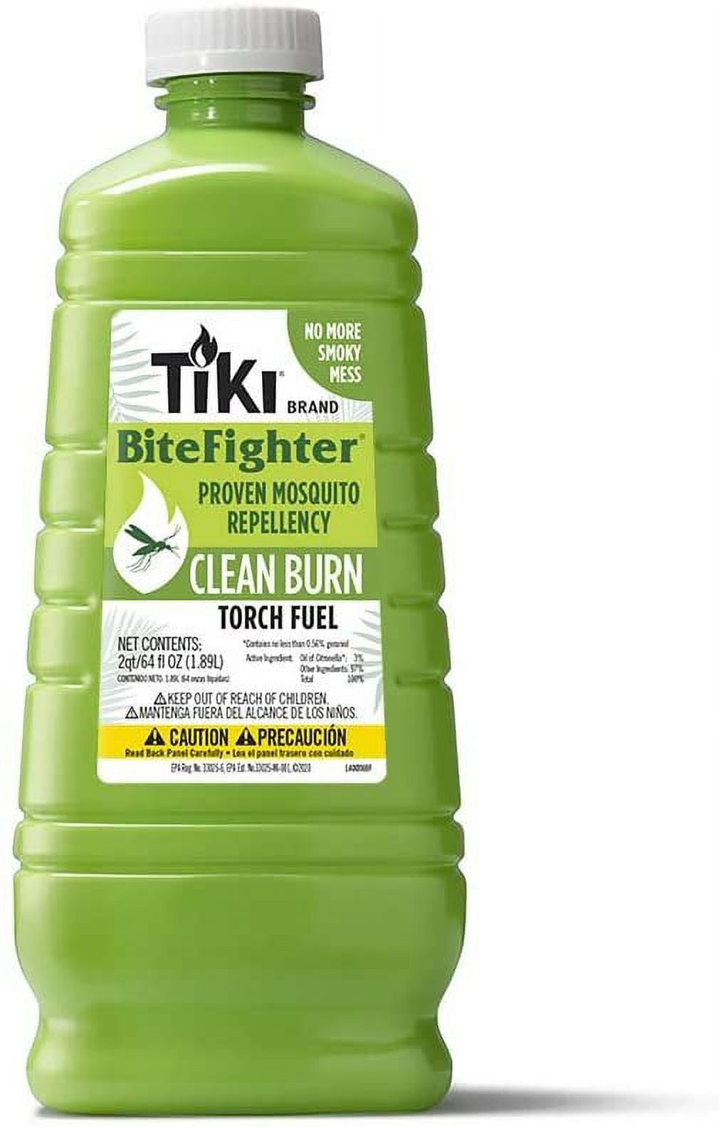 Tiki Brand BiteFighter Mosquito Repellent Torch Fuel, 64 Ounces Tiki Brand BiteFighter Mosquito Repellent Torch Fuel, 64 Ounces