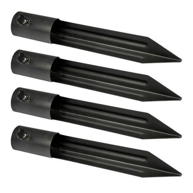 TIKI Torch Stake Accessory, Black (Pack of 4)