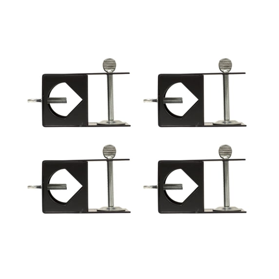 TIKI Brand Universal Deck Clamp Torch Mounting Bracket Accessory 4pk