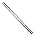 thumbnail image 1 of TIKI Convertible Black Metal Torch Pole 2 Pack with Easy Install Lever, 1 of 1