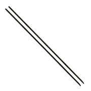TIKI Convertible Black Metal Torch Pole 2 Pack with Easy Install Lever