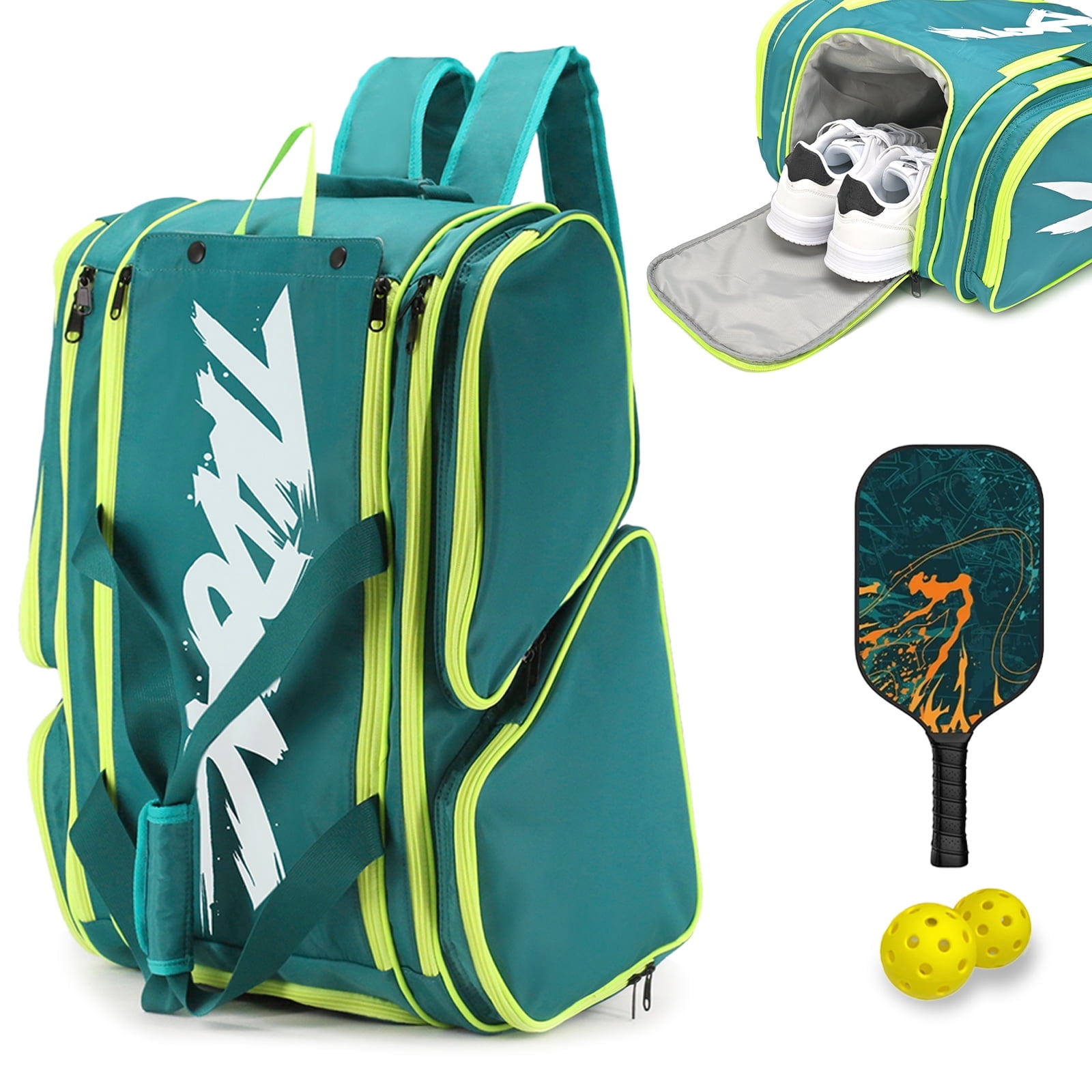 TILDOSAC Pickleball Bag - Large Paddle Bag for 4 Paddles  display picture 1