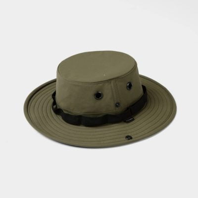 TILLEY UTILITY HAT - Olive - Medium