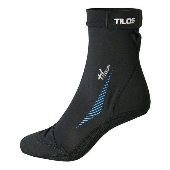 TILOS 2.5mm Sport Skin Sock, Color: Black, Size: 2XL (B1214BK12)