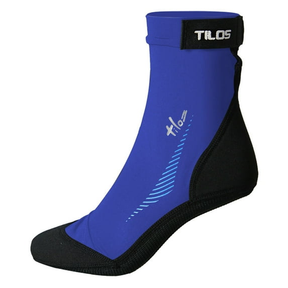 TILOS 2.5mm Sport Skin Sock, Color: Blue, Size: L (B1214BU10)