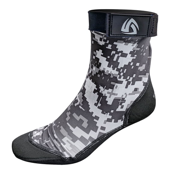 TILOS 2.5mm Sport Skin Sock, Color: Digital Gray, Size: XL (B1214DG11)