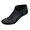 thumbnail image 1 of TILOS Adult Unisex 2.5mm Low Cut Sport Skin Socks, Color: Black, Size: XL, 1 of 3