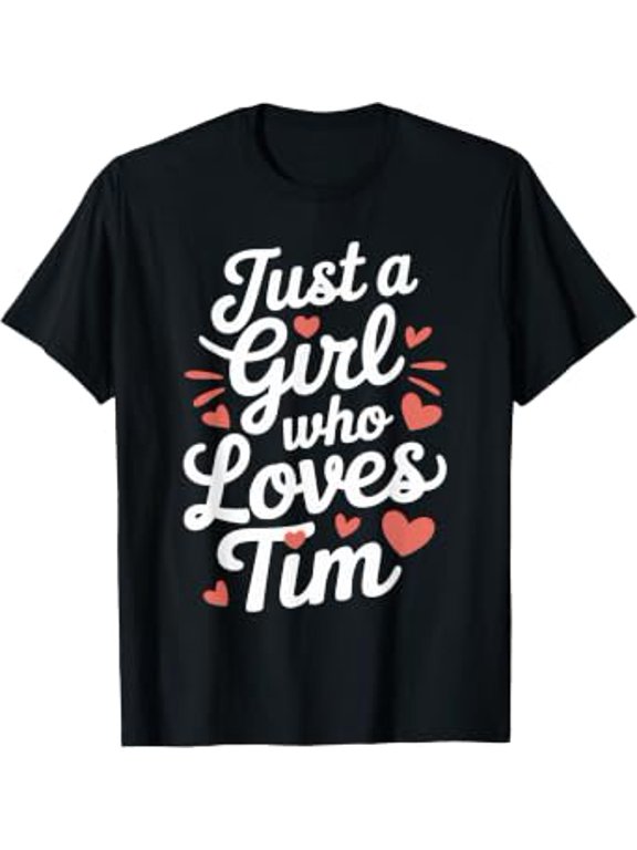 TIM Name Lover Cute Gift T-Shirt