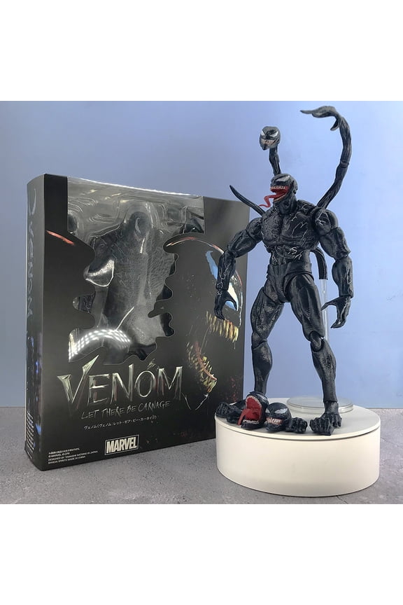 TIM Venom Large Size Full Body Action Figure Model Replaceable Heads, Hands Gift Box Set
