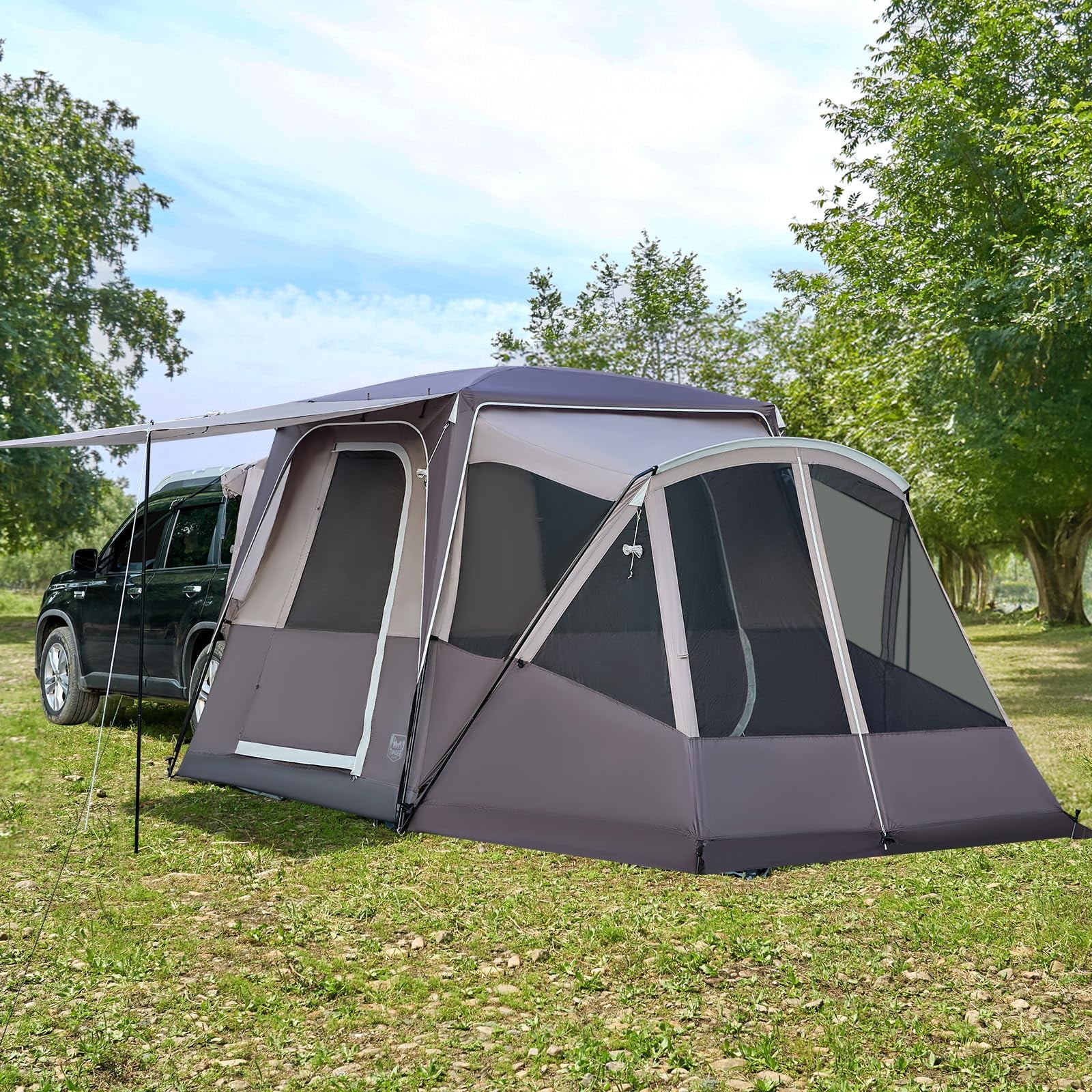 TIMBER RIDGE, SUV Tent, 5-9 Person with Screen Porch and Awning