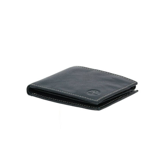 Timberland Mens Blix Leather Passcase Wallet BLK