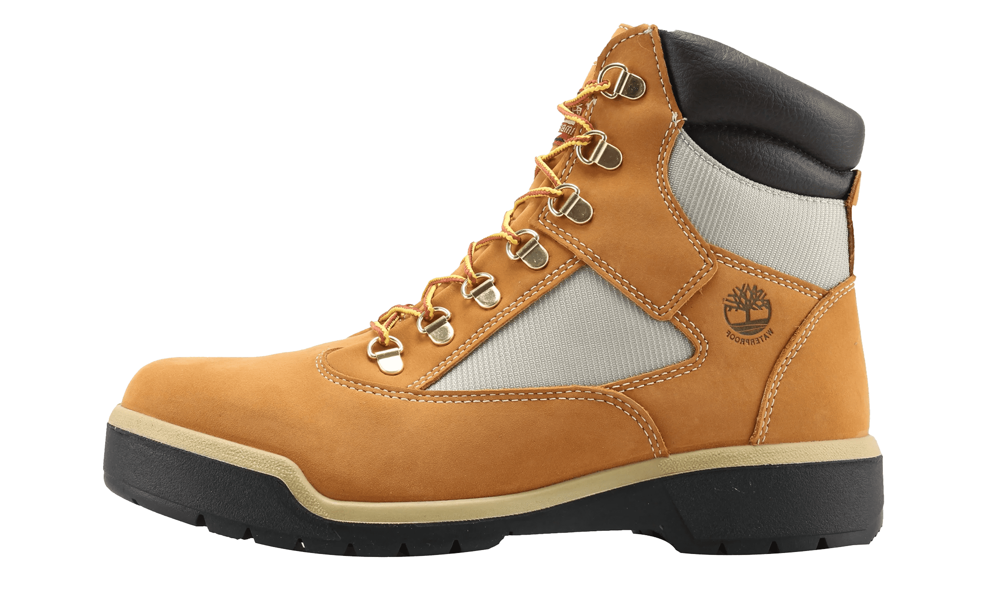 TIMBERLAND MENS 6 Inch Waterproof Field Boot "Brown" A18QV 7M A18QV 7M ...
