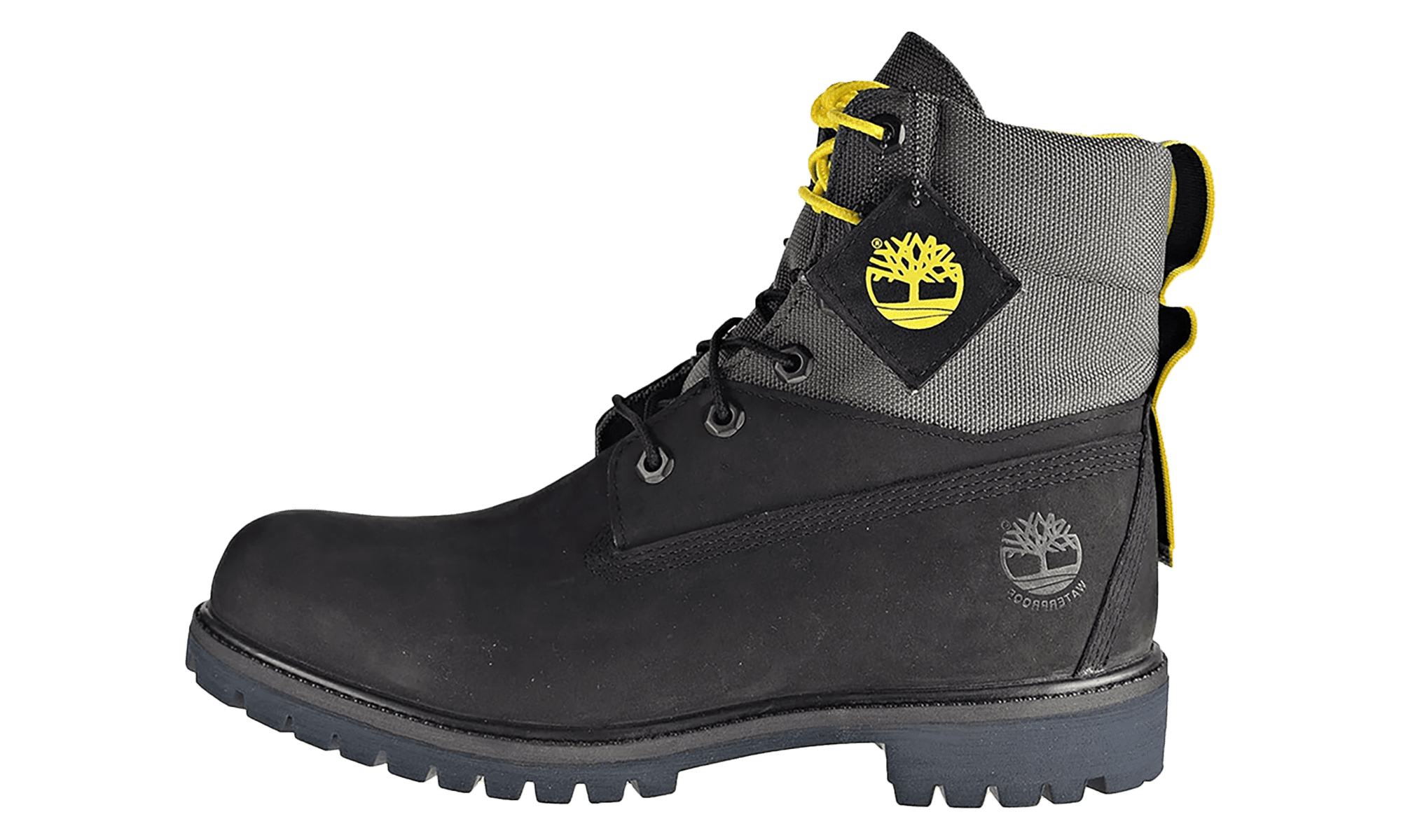 Timberland Earthkeepers Mens Black Grey Nubuck Canvas Moc Toe Chukka Boots Men main image 2