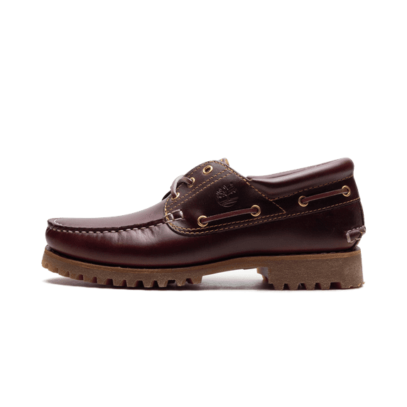 TIMBERLAND MENS Full-Grain Boat Shoe "Burgundy" TB050009648 from Stadium Goods
