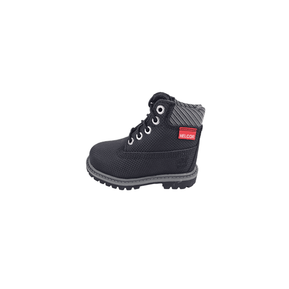 TIMBERLAND TODDLER 6 Inch Premium Waterproof Helcor Leather Boot TD "Black" TB0A1BCM TB0A1BCM from Stadium Goods