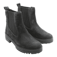 thumbnail image 1 of TIMBERLAND Womens Black Goring Chelsea Courmayeur Valley Round Toe Block Heel Leather Boots 8 M, 1 of 6