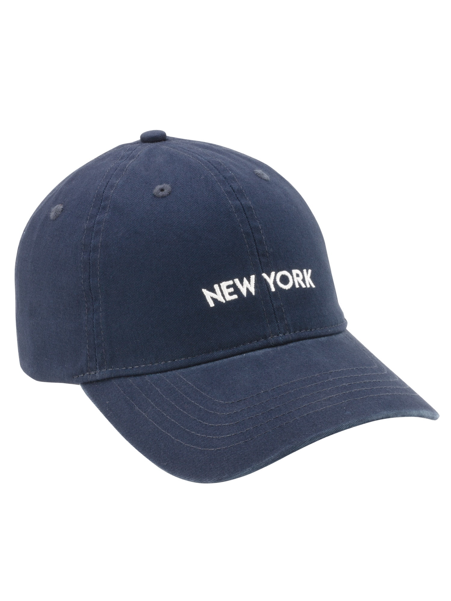 Time and Tru New York Cotton Baseball Hat