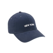 Time and Tru New York Cotton Baseball Hat