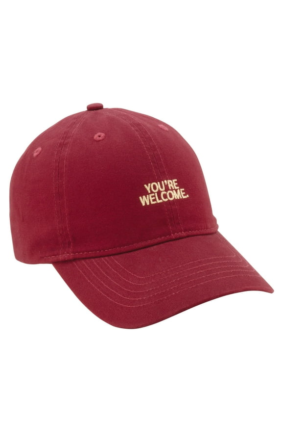 You're Welcome Cotton Baseball Hat