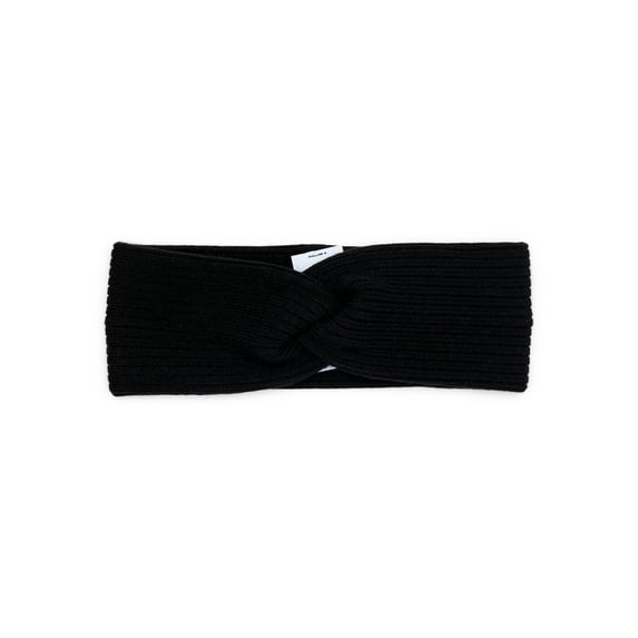 Time and Tru Women's Twist Headwrap, Black Soot