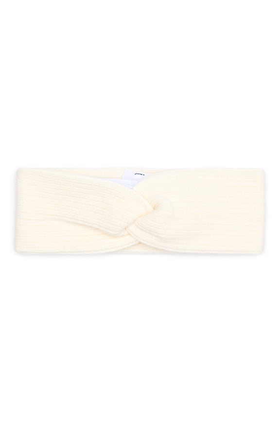 Women's Twist Headwrap, Winter White
