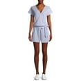 thumbnail image 1 of TIME AND TRU WOMEN`S KNIT ROMPER, 1 of 6