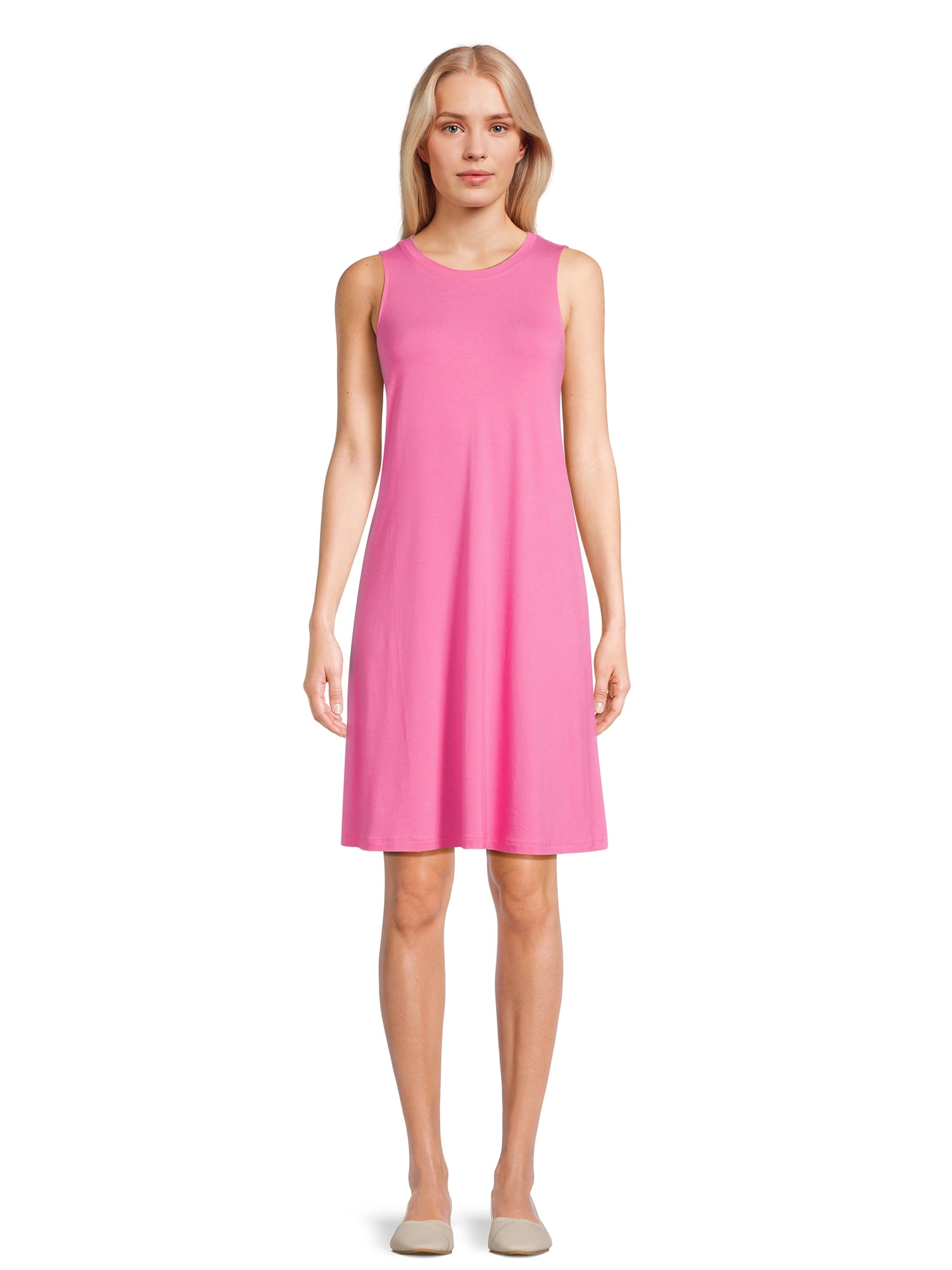 TIME AND TRU WOMEN'S SLEEVELESS DRESS