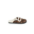 thumbnail image 1 of Time and Tru Women's Faux Shearling Slide On Loafers, 1 of 4