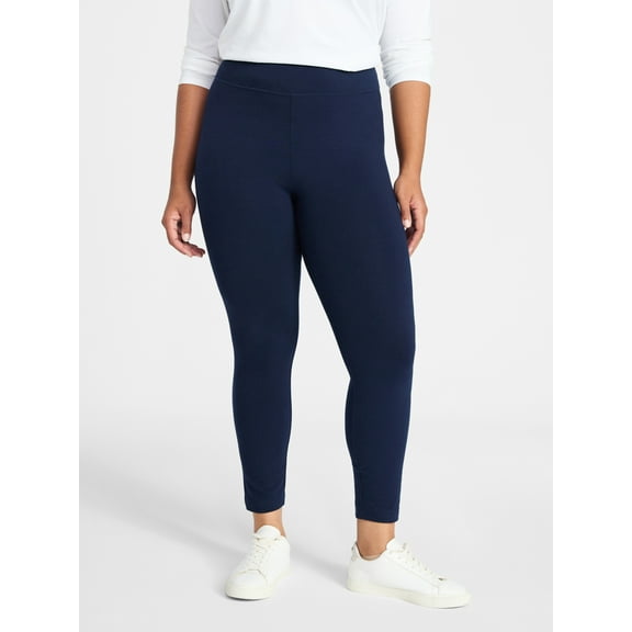 Time and Tru Women's Knit Leggings, XS-3XL