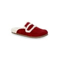 thumbnail image 1 of Time and Tru Women's Faux Shearling Slide On Loafers, 1 of 4