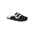 thumbnail image 1 of Time and Tru Women's Faux Shearling Slide On Loafers, 1 of 5