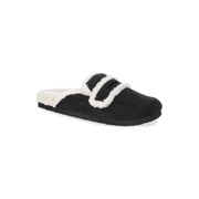 Time and Tru Women's Faux Shearling Slide On Loafers