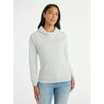 thumbnail image 1 of Time and Tru Women's Fleece Hoodie, Sizes XS-XXXL, 1 of 5