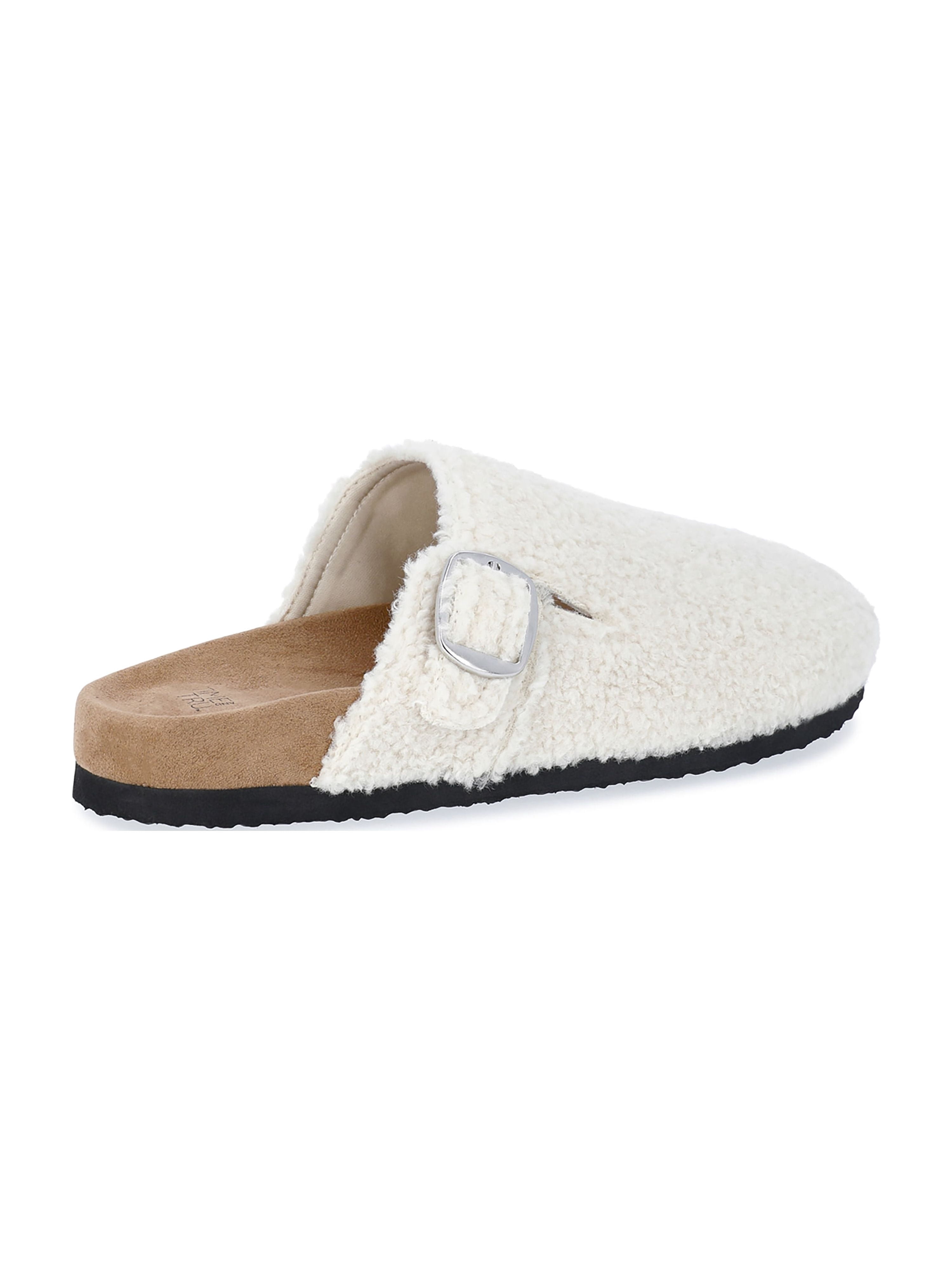 Time and Tru Women's Buckle Clogs