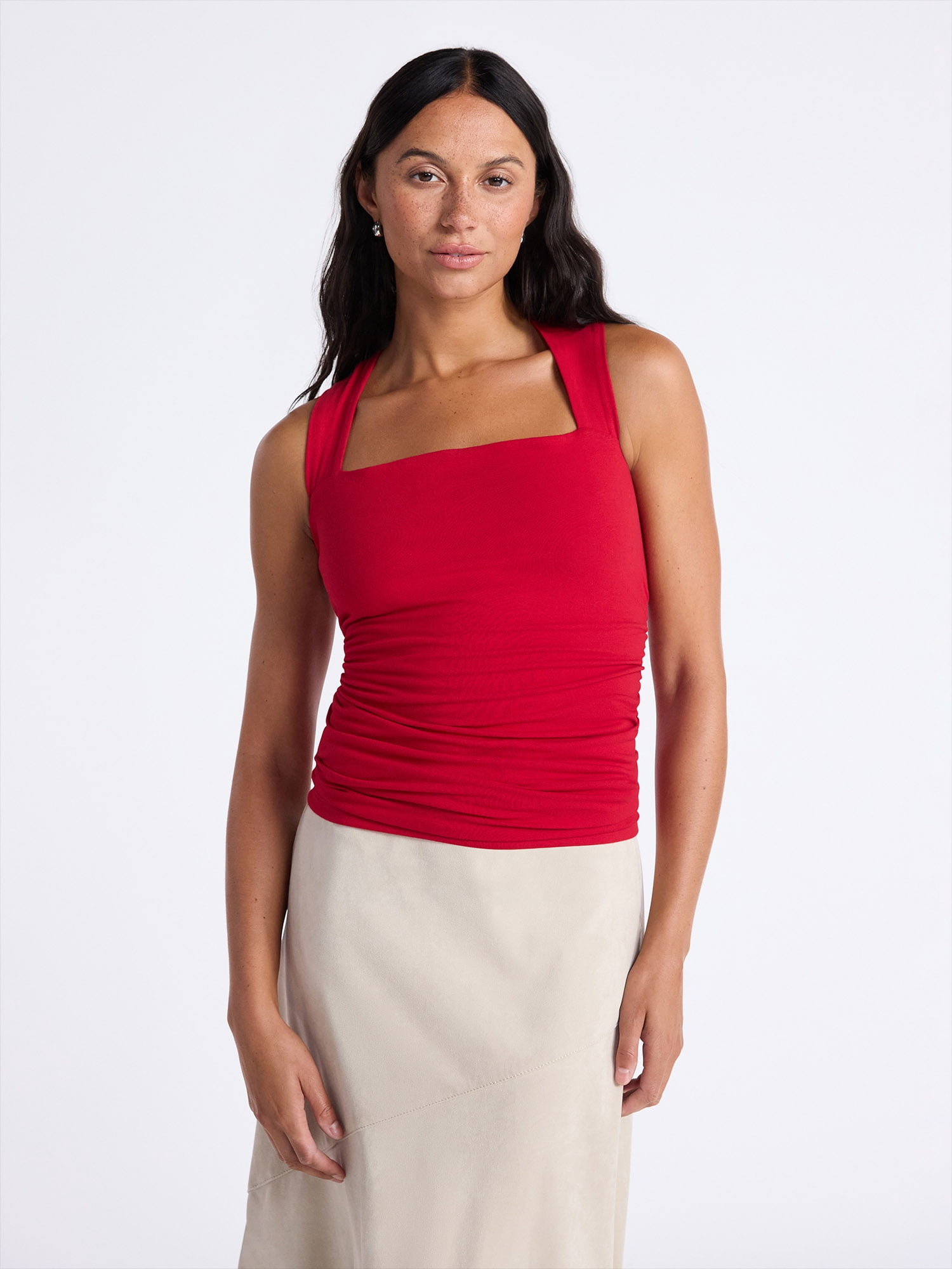 Time and Tru Women's Date Night Top, Size XS-XXXL