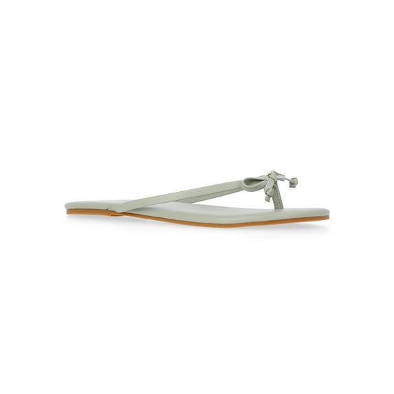 Time and Tru Women's Barely There Bow Thong Sandals