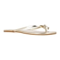thumbnail image 1 of Time and Tru Women's Barely There Bow Thong Sandals, 1 of 6