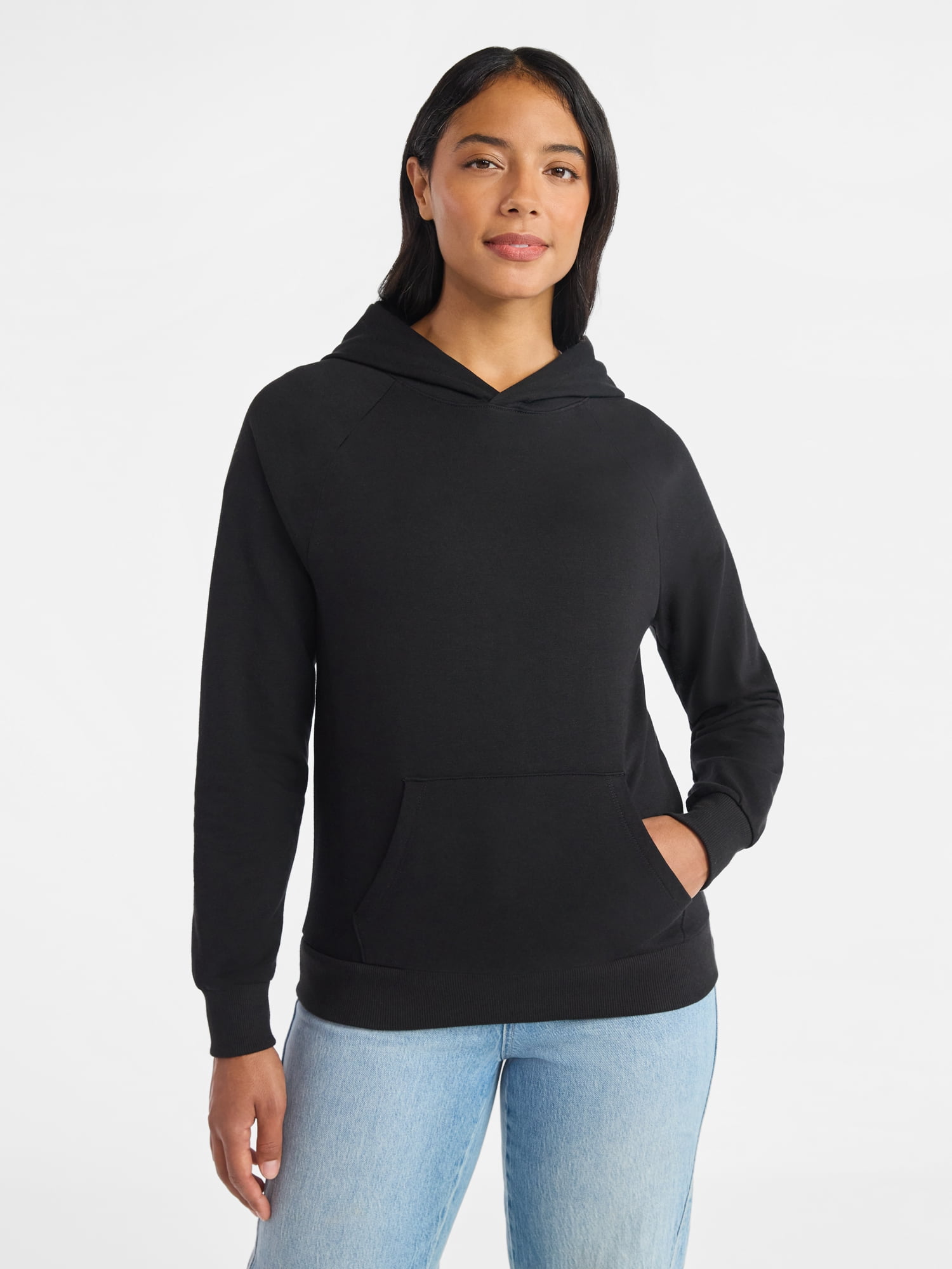 Time and Tru Women's Fleece Hoodie, Sizes XS-XXXL