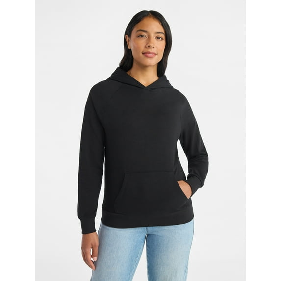 Time and Tru Women's Fleece Hoodie, Sizes XS-XXXL