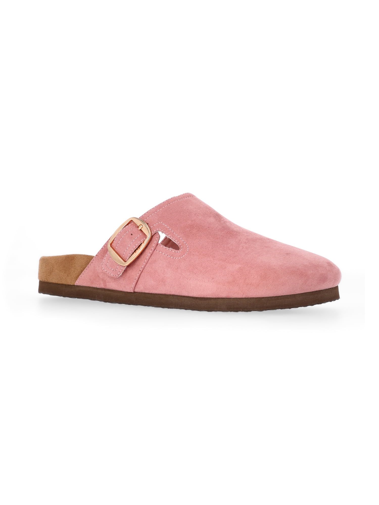 Time and Tru Women's Buckle Clogs