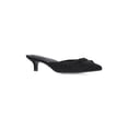 thumbnail image 1 of Time and Tru Women's Faux Suede Kitten Heel Mules, 1 of 6
