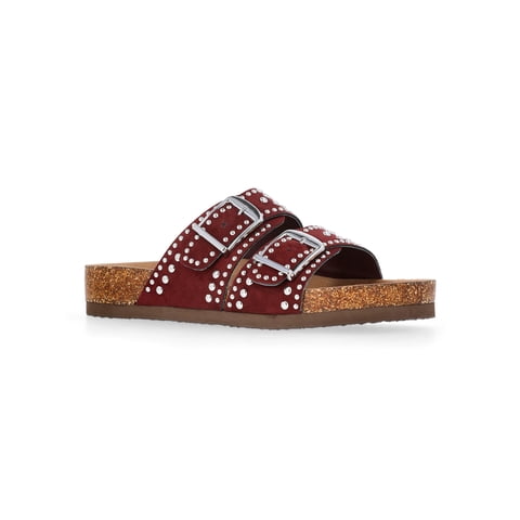 Women's Footbed Slide Sandals, Wide Width Available