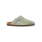 Time and Tru Women's Buckle Clogs